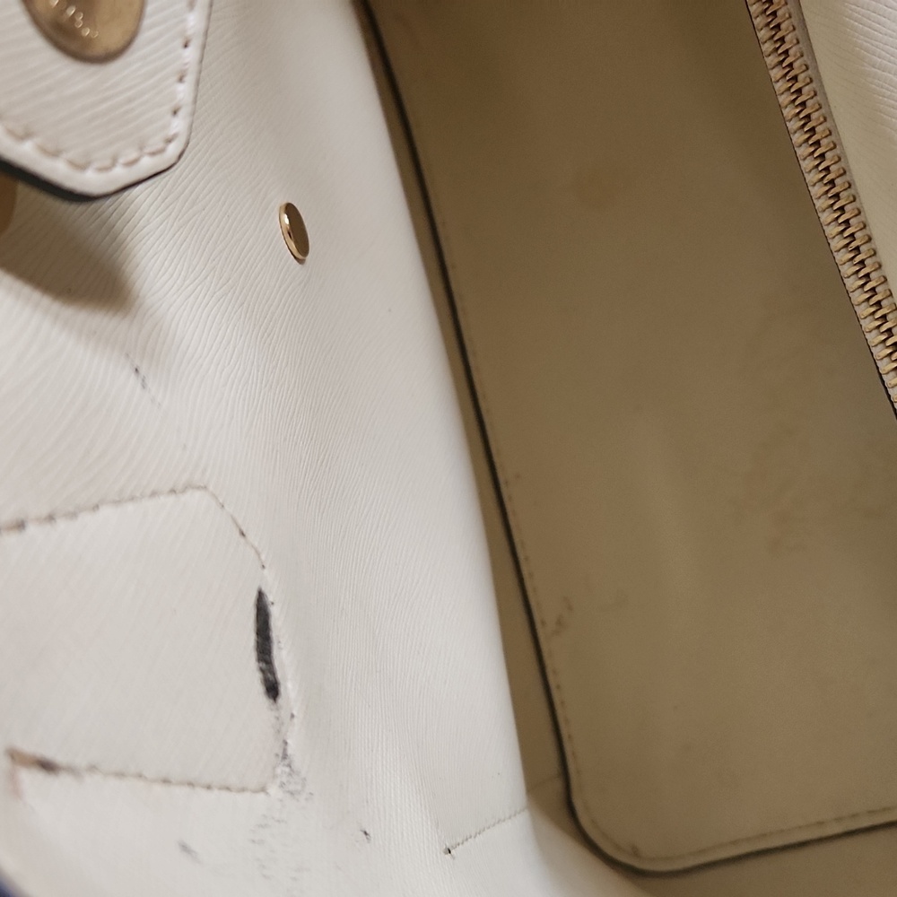 Michael Kors Black Leather Tote Bag - Picture 7 of 12